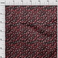 thumbnail image 3 of oneOone Cotton Cambric Red Fabric Ocean Underwater Fish Fabric For Sewing Printed Craft Fabric By The Yard 56 Inch Wide, 3 of 4