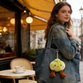 thumbnail image 5 of Cute Dumpling Squishy Plush Keychain, Soft Bao Squishy Dumpling Bag Pendant Gift for Kids Girls, 5 of 7