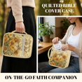 thumbnail image 5 of HELLHERO Hope Sunflowers Bible Cover Case, Zipper Portable Quilted Bible Cover Polyester Fabric Bible Cover Bag for Daily Life School, 5 of 8