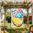 thumbnail image 5 of Holiday Products Double-Sided Printed Garden Flag Happy Easter Yard Decoration Garden Flag - Waterproof And Weather-Resistants Double-Stitched Yard Flag - 18 X 12 Inches, 5 of 6