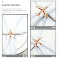 thumbnail image 3 of Minkissy 4pcs Alloy Airplane Holders for Family Dinner, Wedding Party, Multi-Use Table Decor Accessories, 3 of 8