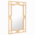 thumbnail image 6 of Rectangular Rattan Decorative Chippendale Wall Mirror, 6 of 15