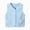 Sky Blue, variant on Boys Girls Fleece Vest Sleeveless Jacket Full-Zip Fall Winter Warm Outerwear(Green,12-18 Months)