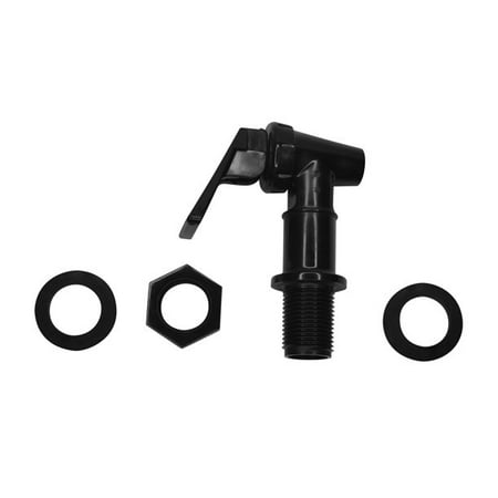 

Tomlinson 1018855 Ceramic and Crock Water Dispenser Faucet Black (Pack of 3)