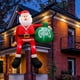 thumbnail image 1 of Papá Noel inflable navideño para escalar, 2,4 m, con luces LED, 1 of 7
