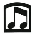 thumbnail image 1 of Village Wrought Iron NH-134 Music Note Napkin Holder, 1 of 2