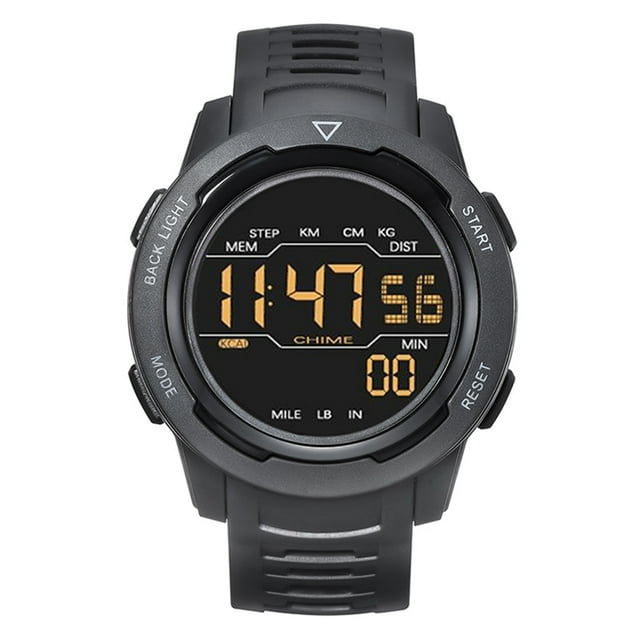 Montre de Sport Extérieure avec Suivi des Pas, Calories et Résistance à l'Eau de 50m