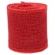 thumbnail image 1 of PTOOTP Rollo de cinta de arpillera de yute de 2 m para decoración navideña (rojo), 1 of 7