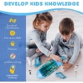 thumbnail image 5 of Juguete de avión para niños - Tecnología Bump & Go Juguetes para niños pequeños con luces y sonidos de avión, juguetes de avión para niños de 3 años en adelante - Aviones de juguete de plástico, 5 of 5