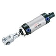 thumbnail image 6 of Uxcell 32mm Bore 25mm Stroke Pneumatic Air Cylinder with Y Connector and 4Pcs Quick Fitting Set, 6 of 6
