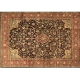 thumbnail image 1 of Ahgly Company Indoor Rectangle Medallion Brown Traditional Area Rugs, 8' x 10', 1 of 4