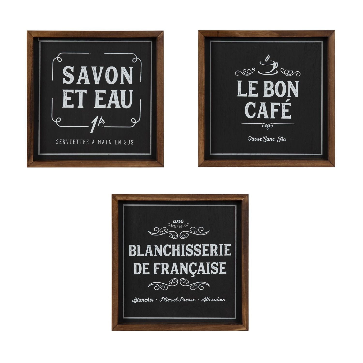 Art d’époque encadré avec savon de Hometrends