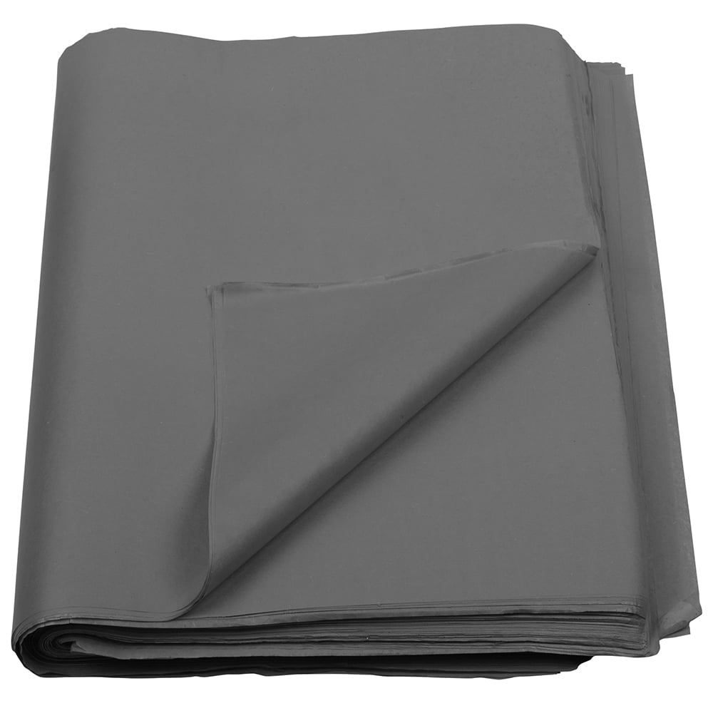 JAM Paper Gift Tissue Paper, Gray, 480 Sheets/Ream