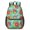 Pioneer Flower Floral Print Pattern, variant on Pioneer Flower Floral Print Pattern 17" School Backpacks for Teens,Waterproof Oxford Fabric,S-Shape Padded Straps for School,Travel,Hiking,Camping