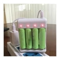 thumbnail image 2 of High-Speed USB 3/4 Slot Fast Battery Charger for AA AAA Rechargeable Batteries, 2 of 6