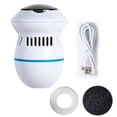 thumbnail image 1 of Removedor eléctrico de callos y piel muerta, amoladora, motorizada, aspiradora integrada, recargable por USB, doble velocidad para pies, blanco, 1 of 5