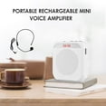 thumbnail image 2 of Sound Portable Rechargeable Voice Display with MIC Recording Function Wired Headmount Microphone & Waistband, 2 of 7