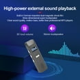 thumbnail image 4 of Digital Voice Recorder, Multifunctional Rechargeable HD Voice Activated MP3 Recorder, Al Noise Reduction Voice to Text, for Lecture Interview, 4 of 8
