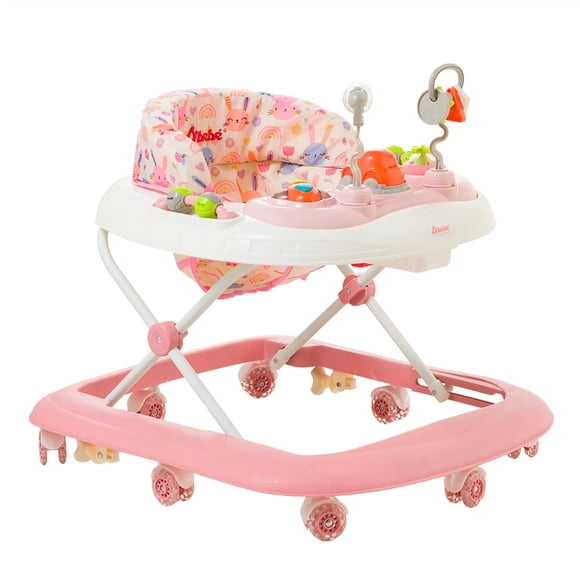 Andadera D Bebe Metropoli Altura Ajustable Reforzado Rosa