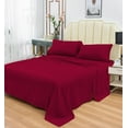 thumbnail image 2 of Home Goods Luxury Bamboo Sheet Set Soft Hypoallergenic Deep Pocket 4 Pc Set, 2 of 11