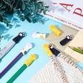 thumbnail image 4 of 30Pcs 3 Colors Silicone Pencil Cap Pencil Protection Cover Pencil Accessories Cat's Claw Mixed Color 34x16x12mm Hole: 8mm 10pcs/color, 4 of 5