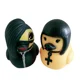 thumbnail image 3 of 5 pack Goth Satanic Duck, VINYL Punk Ducks, Novelty Rock Ducky Ornaments Halloween Decoration Dark Satanic Duck Gothic Gifts Home Décor, 3 of 5
