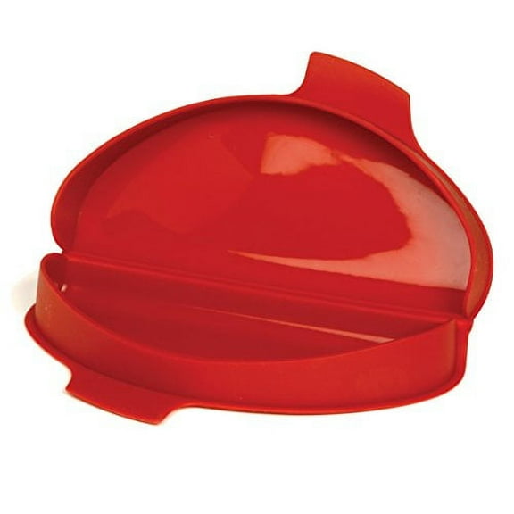 Norpro Red Silicone Microwave 2 Egg Omelet Maker