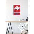 thumbnail image 6 of NFL Buffalo Bills - Retro Logo 15 Wall Poster with Push Pins, 14.725" x 22.375", 6 of 6