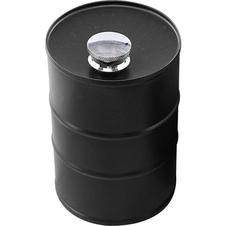 

MLINS Camping Hip Flask Liquor Flasks Portable Wine Container Black