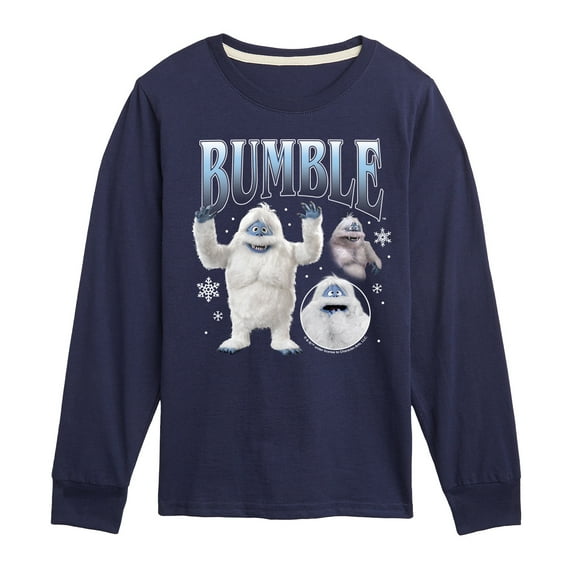 Rudolph - Bumble Bootleg - Youth Long Sleeve Graphic T-Shirt