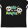 thumbnail image 4 of Inktastic Día De Los Muertos Happy Decorative Skulls Boys or Girls Toddler T-Shirt, 4 of 5