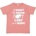 thumbnail image 3 of Inktastic I Want to Grow Up to Be a Chef Like My Mommy Boys or Girls Toddler T-Shirt, 3 of 5