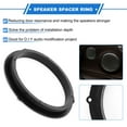 thumbnail image 3 of Anillo Espaciador de Altavoz Unique Bargains Adaptador de Altavoz Tweeter para Ford Fiesta 2011-2019 para 6.5'' ABS 2 Pcs, 3 of 7