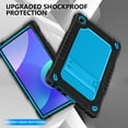 thumbnail image 3 of FIEWESEY for Walmart Onn 10.4" Tablet Pro (100110603) Case,Heavy-Duty Drop-Proof Shockproof Hybrid Kids Friendly Protective Case for Onn 10.4" Tablet Pro 2023+Screen Protector(Black/Blue,1 Pcs), 3 of 6