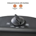 thumbnail image 5 of Comfort Zone 800-Watt Halogen Flat Panel Oscillating Space Heater, 5 of 7
