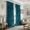 Blue, variant on Light Filtering Crushed Velvet Curtains 2 Pack, 3 Inch Rod Pocket, 11 Colors, 52x84/52x96/52x108 Inches, Pet Friendly & Eco Friendly for All Rooms