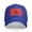 Blue, variant on Don'T Tread On Me - Whip Flag - Red Unisex Adult Baseball Caps Adjustable Sandwich Cap Golf Dad Hat Trendy Trucker Hat
