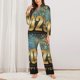 thumbnail image 2 of Balery 2025 New Year 5 Conjunto de Pijama con Estampado para Mujer, Conjunto de Dos Piezas con Manga Larga, Ropa de Dormir Suave con Bolsillos, Pijamas Cómodos-Large, 2 of 7