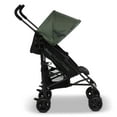 thumbnail image 5 of Stroller by  Children Lightweight Travel Stroller with Smoothest Ride & Compact Fold, 3-Position Recline, Extra Large Storage Basket, Olive Green, 5 of 10