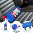 thumbnail image 3 of Almohada para el cuello del coche, diseño de botella, almohada de felpa para reposacabezas de coche, almohada de apoyo para el cuello para asiento de coche, silla de oficina, viajes, 3 of 5