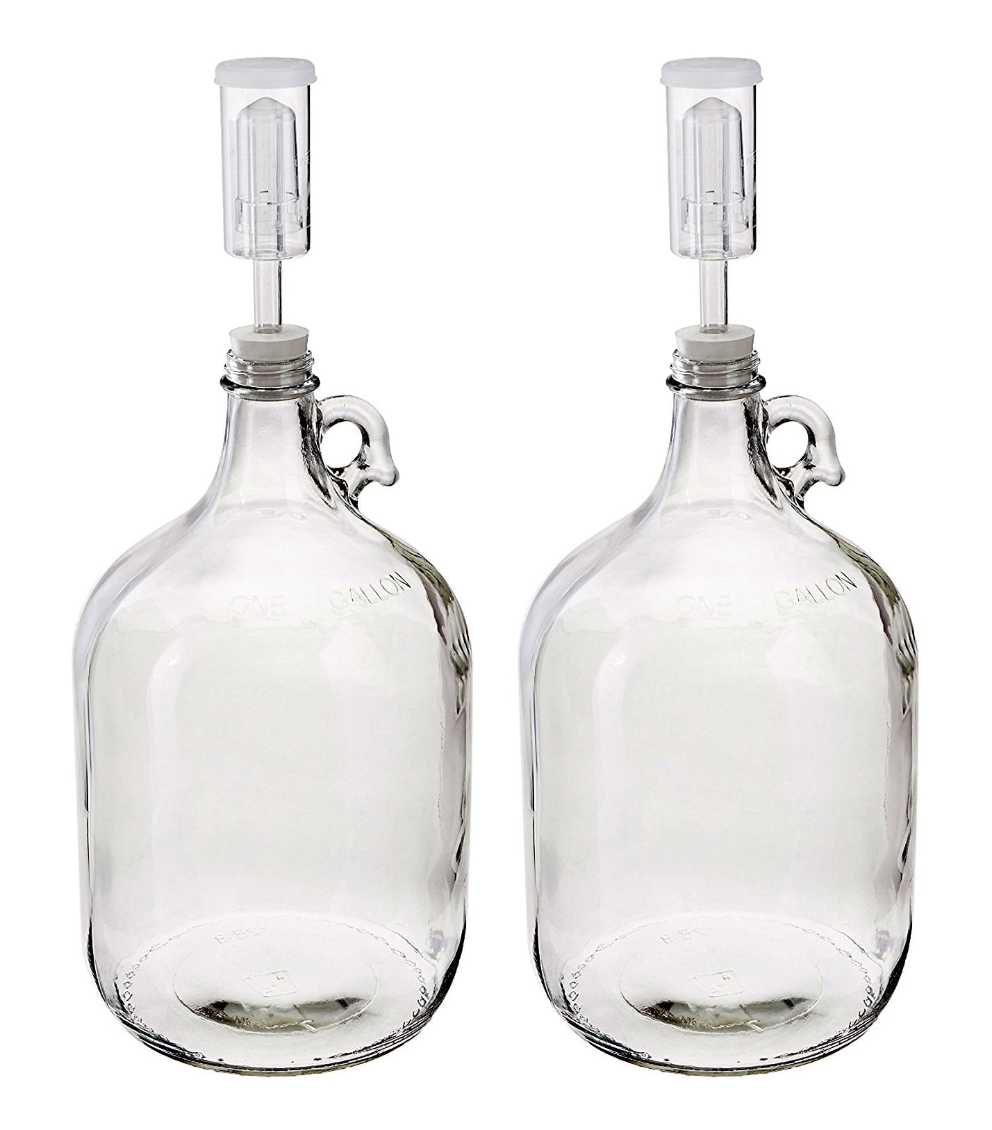 3 Plastic Safety Cork Bungs Homebrew Demijohn Bung With Pressure Release Valve 