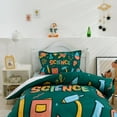 thumbnail image 2 of 3D Cartoon Science Design Quilt Cover Set Bedding Set Duvet Cover Pillowcases, 2 of 10