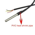 thumbnail image 3 of Treedix 5pcs 3m DS18B20 Digital Thermistor Probe Temperature Sensor Waterproof Temperature Probe Stainless Steel Resistance Thermal Cable -55°C to +125°C Compatible with Arduino and Raspberry pi …, 3 of 9