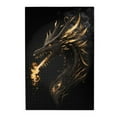 thumbnail image 2 of Naloa Black And Gold Fire Dragon Custom Puzzles Personalized Puzzle 1000 Pieces from Photo Custom Jigsaw Puzzle for Wedding, Graduation, (29.5×19.7in, Vertical), 2 of 9