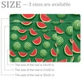 thumbnail image 2 of Small Washable Kitchen Rug, Watermelon Seamless Pattern Indoor Door Mats for Entryway, Non Slip Area Rug Floor Carpet for Entrance Bathroom Bedroom, 2 of 7