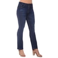 thumbnail image 3 of Women Vintage Inspired High Rise Waist Straight Leg Bootcut Mom Jean, 3 of 6
