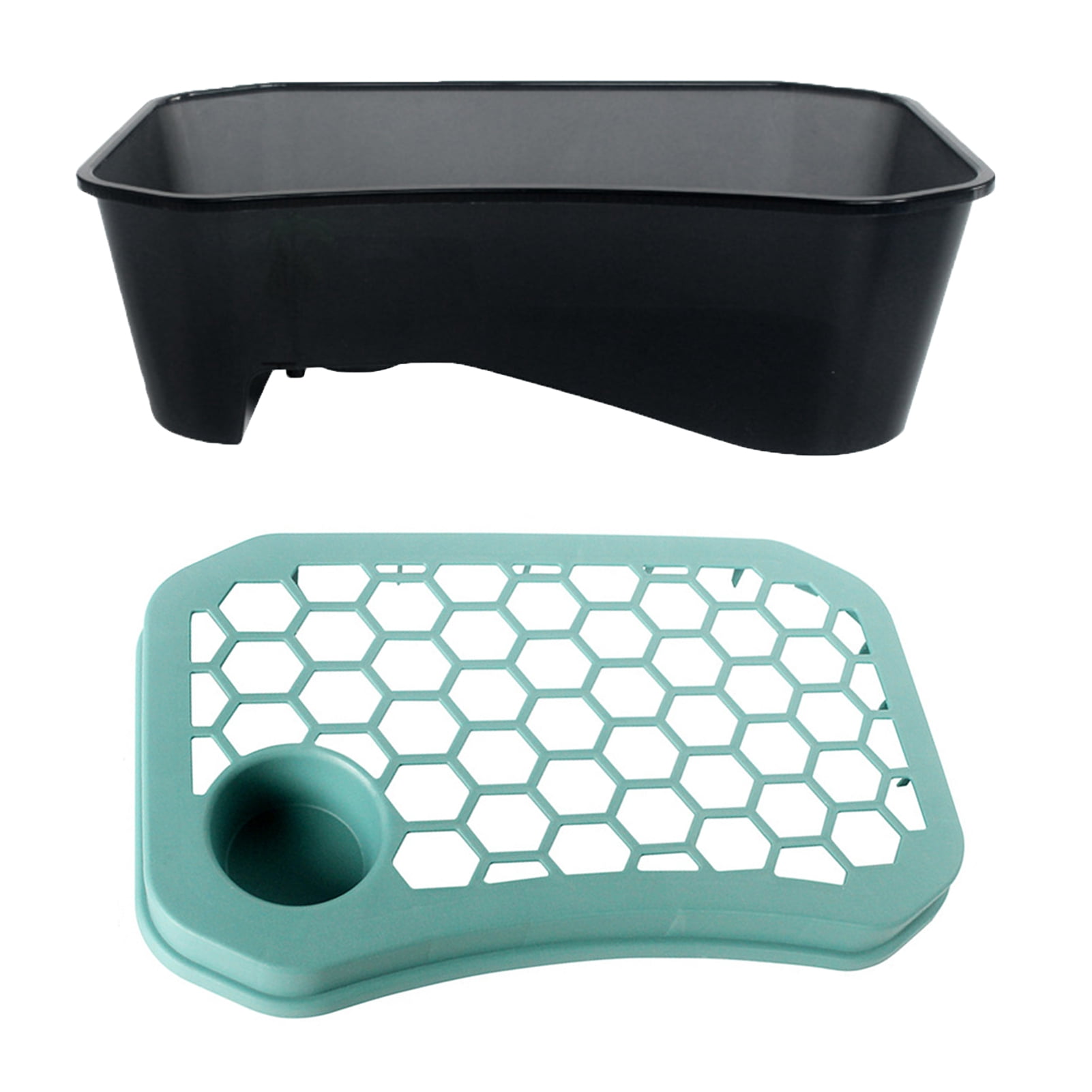 Bobasndm Turtle Tank with Lid, Turtles Fish Tank Habitat with Platform, Turtle Aquarium with Lid, Basking Platform, Terrapin Lake to Prevent Climbing for Crawfish