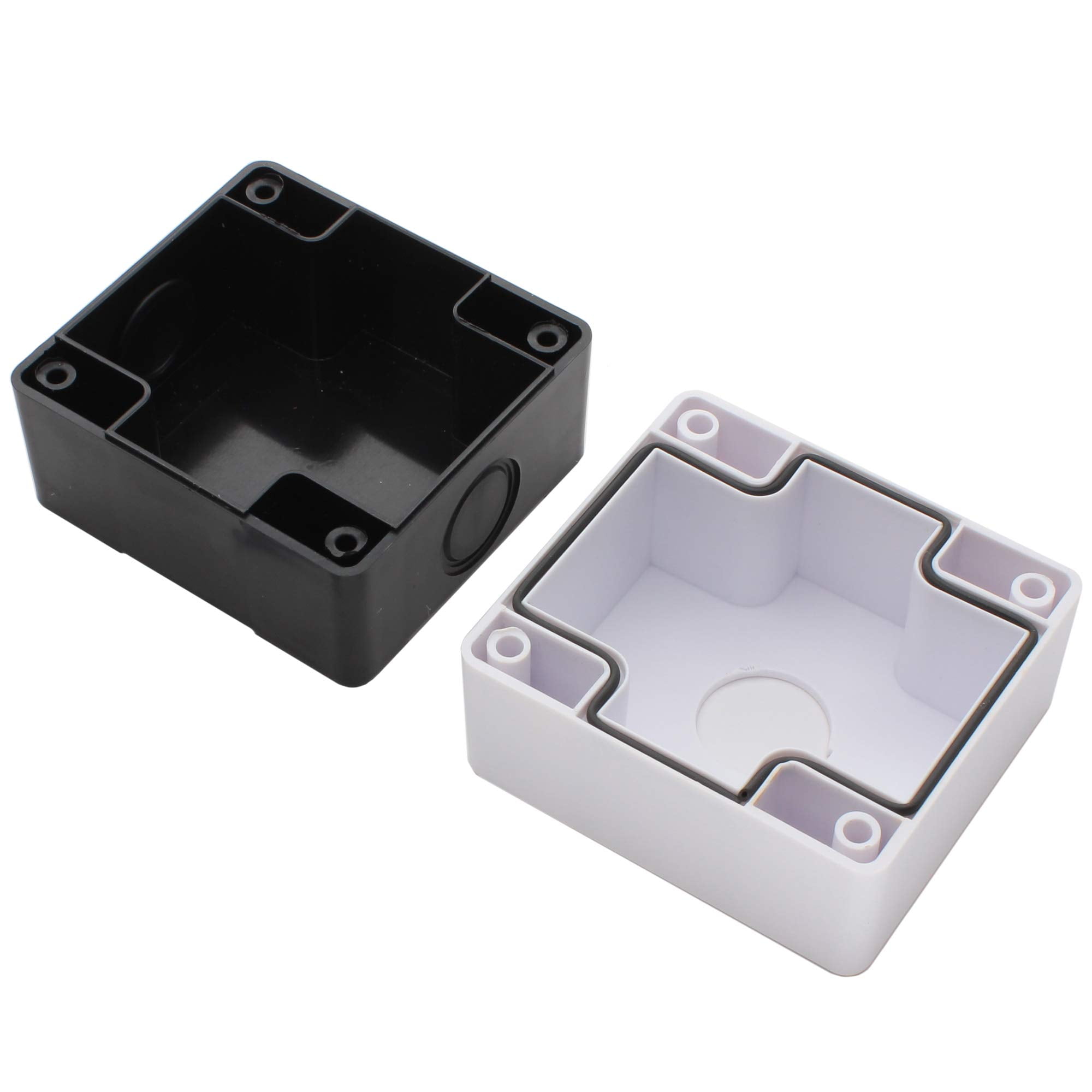 22mm Push Button Control Station 1 Switch Protector Black White 22mm Push Button Control Station 1 Switch Protector Black White