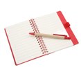 thumbnail image 4 of Journal Book, Portable Transparent PET Color Stickers Notebook  For Business Office Stationery Red, 4 of 8