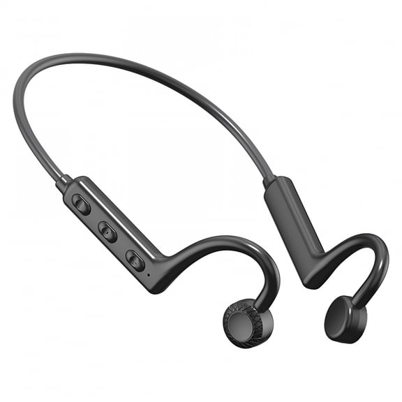 GJX 2026 New Durable Headphones with Microphone Cyan Bone Conduction Headphones Wireless Headphones 5.1 Sports Noise Cancelling Hands Headphones with Microphone